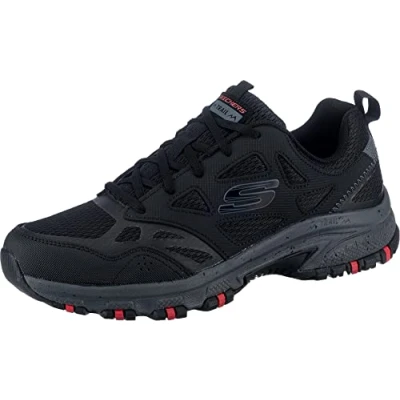 Image of Skechers Men&#039;s Hillcrest Sneaker, Black, 9 UK