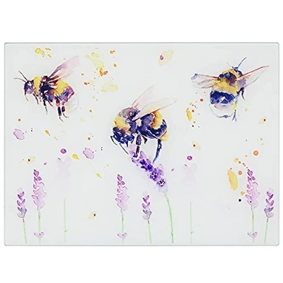 Image of lesser and pavey LP48396 Country Life Bees Design Cutting Board Multi color
