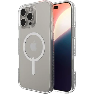 Image of ZAGG Crystal Palace Snap Graphene Back Cover Transparent Magnetic Apple iPhone 16 Pro Max