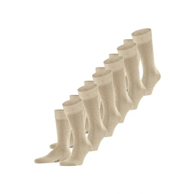 Image of Falke Happy 6PACK Everyday Casual Socks, Men&#039;s, Size: 8.5 11, Sand mel