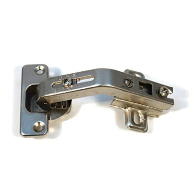 Image of FGV Alloy Steel Door Mount hinges, 4 x pot hinge corner stop wide angle Catalogue number 101389BKY