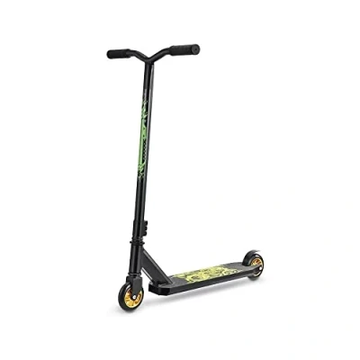 Image of SZCQ Pro Scooters Stunt Scooter for Kids 8 Years and Up Adults Complete Trick Intermediate,Beginner,Advanced Professional Riders Teens Freestyle Tricks BMX Stunts Green