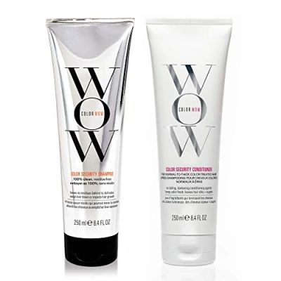 Image of Color WOW Security Shampoo &amp; Conditioner Duo For Normal to Thick Hair Cruelty Free, Vegan Achieve Super Glossy, Hydrated