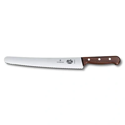 Image of Victorinox Rosewood Pastry Knife, Stainless Steel, Brown, 26cm,5.2930.26G