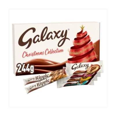 Image of Galaxy Smooth Milk Chocolate Large Christmas Selection Box 238g