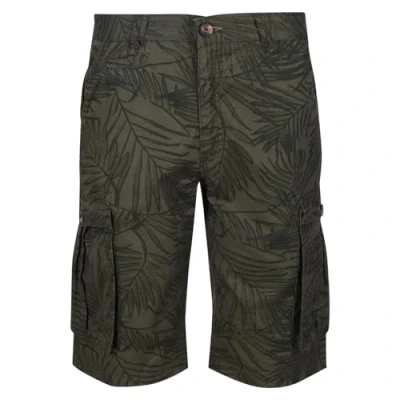 Image of Regatta Mens Shoreby Shorts Dark Khaki Leaf 33