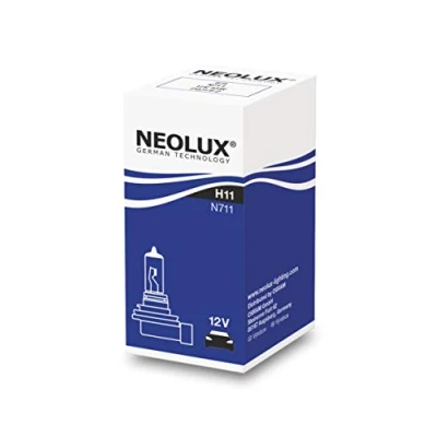 Image of NEOLUX Standard H11, Car and Motorcycle Halogen Headlight, N711, 3200 K, 12V, 55W, Folding Box (1 Bulb)