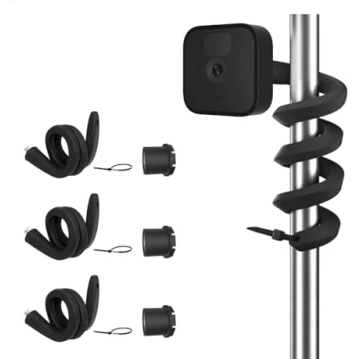 Image of 3Pcs TIUIHU Flexible Twist Mount for All new Blink Outdoor Indoor XT2，Compatible with XT XT2 Home Security Camera System and Use Versatile Mounting