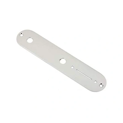 Image of Fender Vintage Telecaster® Control Plate, 2 Hole (Chrome)