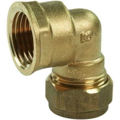 Image of Plumbright Compression Elbow Female 28mm x 1&quot; P803.09