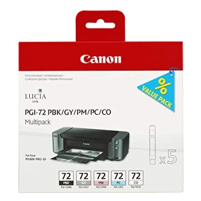 Image of Canon 6403B007 Inkjet Cartridge Black/Yellow/Magenta/Cyan