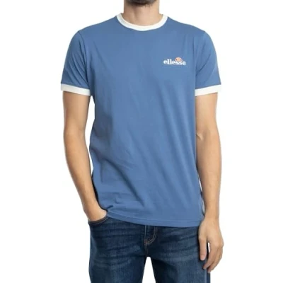 Image of Ellesse Meduno TEE Basic Tshirt, Men&#039;s, Size: Small, Navy