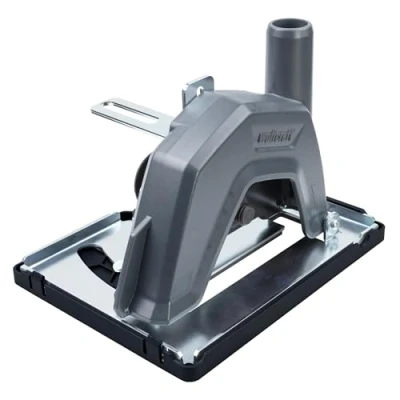 Image of wolfcraft Extraction Hood with Guide Block for Angle Grinder 5017000 Controlled Machine Operation and Reduced Dust