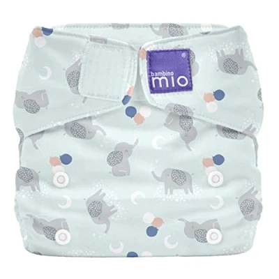 Image of Bambino Mio, Miosolo Classic All in One Reusable Nappy, Eco Chemical Free Nappy (Gentle Giant, Size)