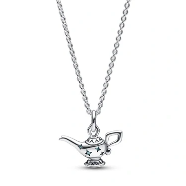 Image of Pandora Collar Disney x 392347C01 45 Lámpara, cm, Sterling Silver, Cubic Zirconia