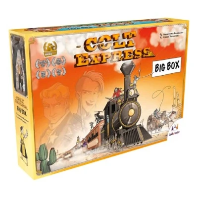 Image of Ludonaute Colt Express Big Box Board Game Ages 10+ 2 9 Players 40 Minutes Playing Time Multicolor