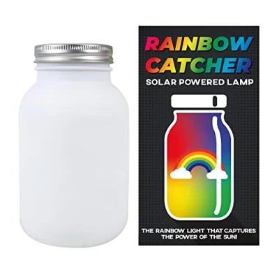 Image of Gift Republic Rainbow Catcher Light Watch As Your Lamp Fills Room with Lights Powered by Darkness &amp; Gloominess.