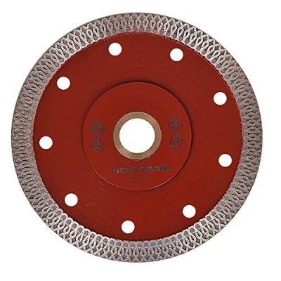 Image of GoYonder 4.5 Inch Super Thin Diamond Saw Blade for Cutting Porcelain Tiles,Granite Marble Ceramics (4.5&quot; red)