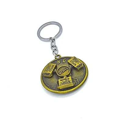 Image of Thor Mjolnir Hammer Keyring Fidget Spinner Keychain Chain UK Gift (Gold)