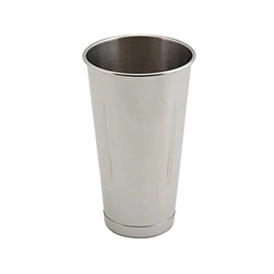 Image of Genware NEV MLC30 Stainless Steel Malt Cup, 30 oz.