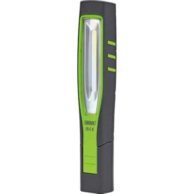 Image of Draper COB/SMD LED Rechargeable Inspection Lamp, 7W, 700 Lumens, Green