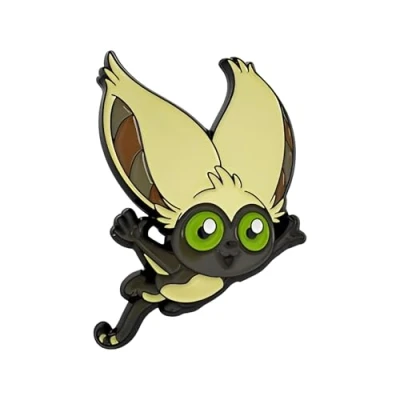 Image of Avatar The Last Airbender Momo Chibi Enamel Pin