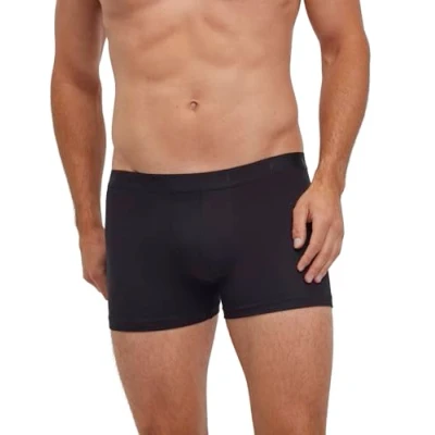Image of FALKE Men&#039;s Daily Comfort 2 Pack M BX Baumwolle atmungsaktiv Stück Boxer Shorts, Schwarz (Black 3000), L (Pack of 2)