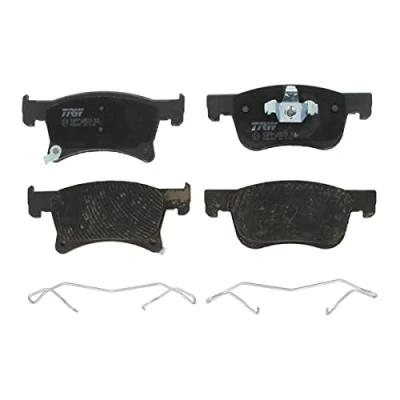 Image of 1605281, 95517029 Brake pad set TRW GDB2091 incl. wear warning contact VAUXHALL: Corsa Mk4, Adam, Corsavan OPEL: E Hatchback