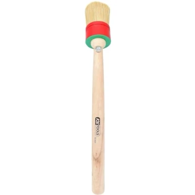 Image of KS Tools 100.4020 Round angled brush for tyre mounting paste, Ø 45mm