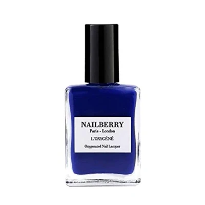 Image of Nailberry L&#039;Oxygéné Oxygenated Nail Lacquer Maliblue, 15ml Polish for a Healthier Manicure &amp; Long Lasting Colour 12 Free, Vegan, Halal, Cruelty Gluten Free