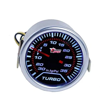 Image of Mintice Universal Car Engine Smoke Tint len 2&quot; 52mm Psi Indicator Turbo Boost Gauge Meter