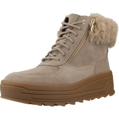 Image of Geox Women&#039;s D Milleiny B ABX Ankle Boot, Lt Taupe, 6 UK