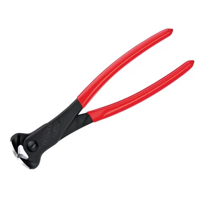 Image of Knipex End Cutting Pliers PVC Grip 200mm Loose KPX6801200L