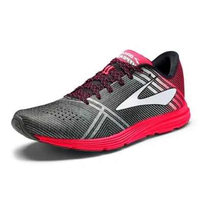 Image of Brooks Women&#039;s Hyperion Tempo Running Shoes, Multicolour Black Divapink Diamondyarn 069, 7.5 UK