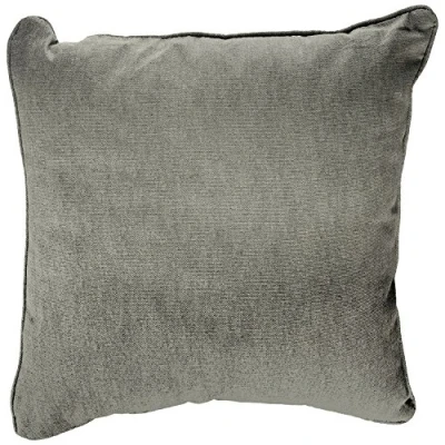 Image of Fusion Sorbonne 100% Cotton Filled Cushion 43x43 cm in Charcoal