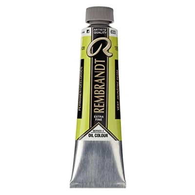 Image of Rembrandt Oil Paint 40ml PERMANENT YELLOW GREEN