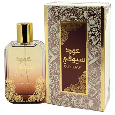 Image of Oud Suyufi by Suroori Lavender Musk Halal Fragrance Atar EDP Spray Perfume 100ml
