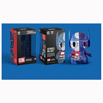 Image of BANDAI YuMe Toys DZNR Collection Plush in Box Transformers Optimus Prime Multicoloured MM19309