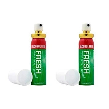 Image of Mouth Spray Freshener Mint Alcohol Free Fresh Antibacterial Freshen Cool