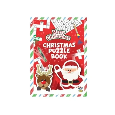 Image of LND Gifts Christmas Book Mini Activity A6, Ideal for Activities Kids Perfect as Party Bag Fillers, Stocking and Eve Box Fillers