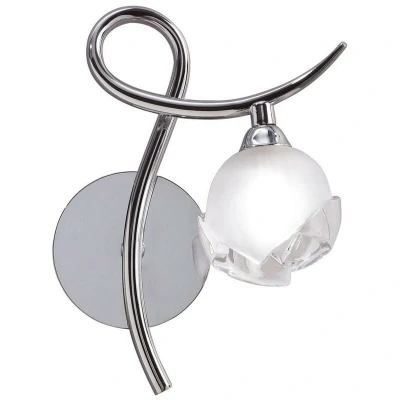 Image of Fragma Wall Lamp Right Switched 1 Light G9, Polished Chrome