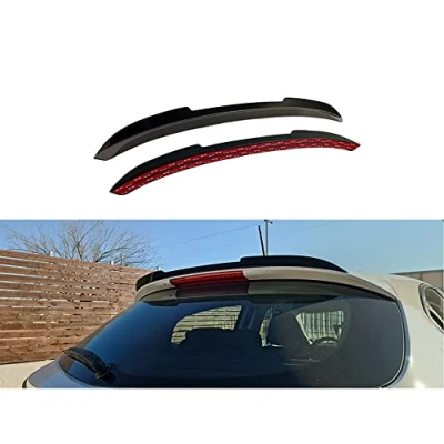 Image of Motordrome A/485 Roof spoiler (Spoiler Cap) compatible with Alfa Romeo Giulietta 2010 2020 (ABS Glossy black)