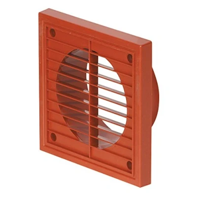 Image of Airflow 52641103 Fixed Grille, Terracotta, 100 mm