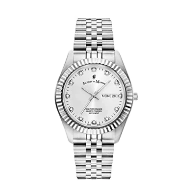 Image of Jacques Du Manoir Men&#039;s Inspiration Silver Watch JWG00301