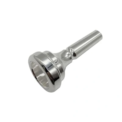 Image of Missmore Silver Plated Trombone Mouthpiece, 4AL Large Shank, Copper, Color