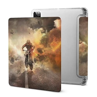Image of Motorcycle Motocross Motorbike Case For IPAD Tablet Protective Cover Pro 2020 （11in）