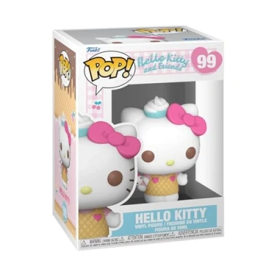 Image of Funko POP! Sanrio: Hello Kitty (IC) Collectable Vinyl Figure Gift Idea Official Merchandise Toys for Kids &amp; Adults Cartoons Fans Model Collectors and Display