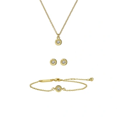 Image of Ted Baker Minnella Mini Sparkle Dot Gift Set For Women (Gold/Crystal)