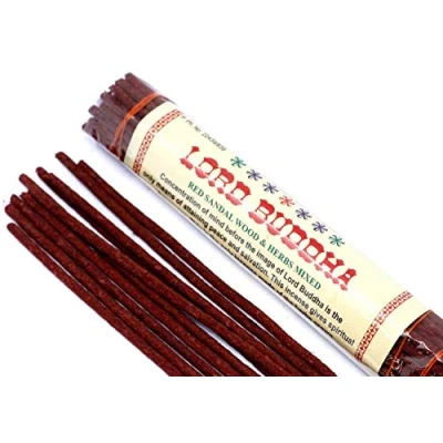 Image of 3 Packs of Lord Buddha, Red Sandalwood &amp; Herbs, Tibetan Incense