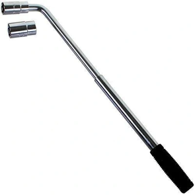 Image of ASC Extending Wheel Brace Wrench 17mm 19mm 21mm 23mm Socket Telescopic Extendable Compact Travel Emergency Breakdown